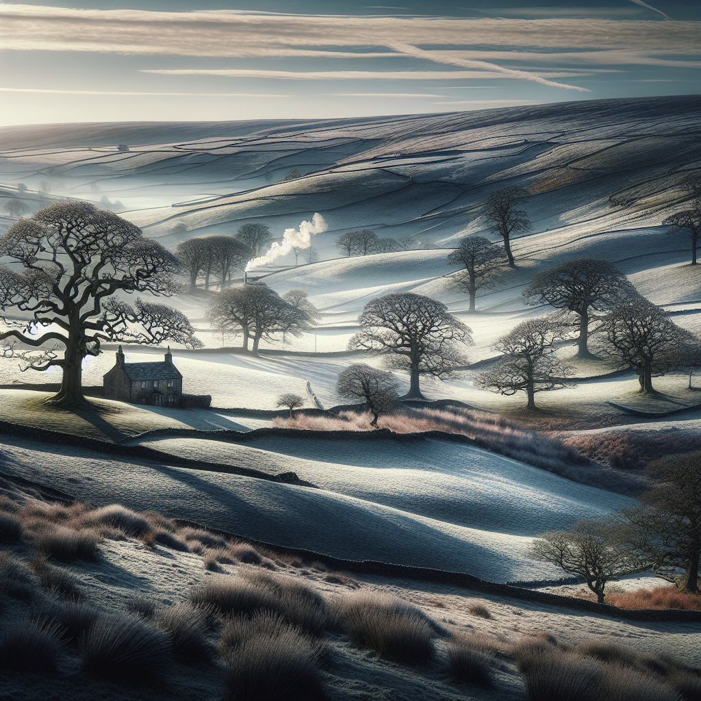 Sunday 4th January

Good morning, folks. It's a chilly winter Sunday across the UK today. We're seeing a general trend of clear skies overnight, giving way to some varied conditions as the day unfolds.

Starting off in the south-east, expect a crisp and chilly day with temperatures hovering just above freezing. It's a dry day overall, so perhaps a brisk walk is in order, but do wrap up warm as the gentle breeze will add a nip to the air.

In the Midlands, temperatures are set to peak just above two degrees, with no rain on the horizon. The winds are relatively light here, making it a fine day for any outdoor chores you might have pencilled in.

Heading over to Wales, expect slightly milder temperatures at a high of around 3.6°C. A touch of rain might pay a brief visit, though it should remain light. It's the kind of day to have a hearty cup of tea ready when you return indoors.

As we head north towards northern England, the temperatures are staying low, dipping just below zero in places. A dry day is forecast, so if you're planning on venturing outside, those winter layers will certainly be appreciated.

Scotland will mirror a similar scene, with some sunshine early on but not much in terms of warmth, as we're not expecting temperatures to rise much beyond freezing. It will be dry, but the brisk winds make this a day to perhaps enjoy the views from inside a cosy café or your own toasty living room.

Over in Northern Ireland, prepare for a chill in the air, albeit slightly warmer compared to the rest of the north, with the possibility of light rain. If you need to travel, roads should remain largely unaffected by weather, but a bit of rain could dampen the spirit ever so slightly.

Across coastal areas, you might find a bit more wind, and in some parts, a heavier breeze might make conditions feel a touch colder. Any outdoorsy plans might best incorporate some seaside shelter or a quick retreat to a snug spot for lunch.

With clear, albeit cold, weather on our hands and hardly a raindrop in sight for most — this Sunday promises a wintry mix ideal for wrapping yourself in comfort. So whether you're out and about or staying cosy indoors, enjoy your day and the wintry splendour it brings.