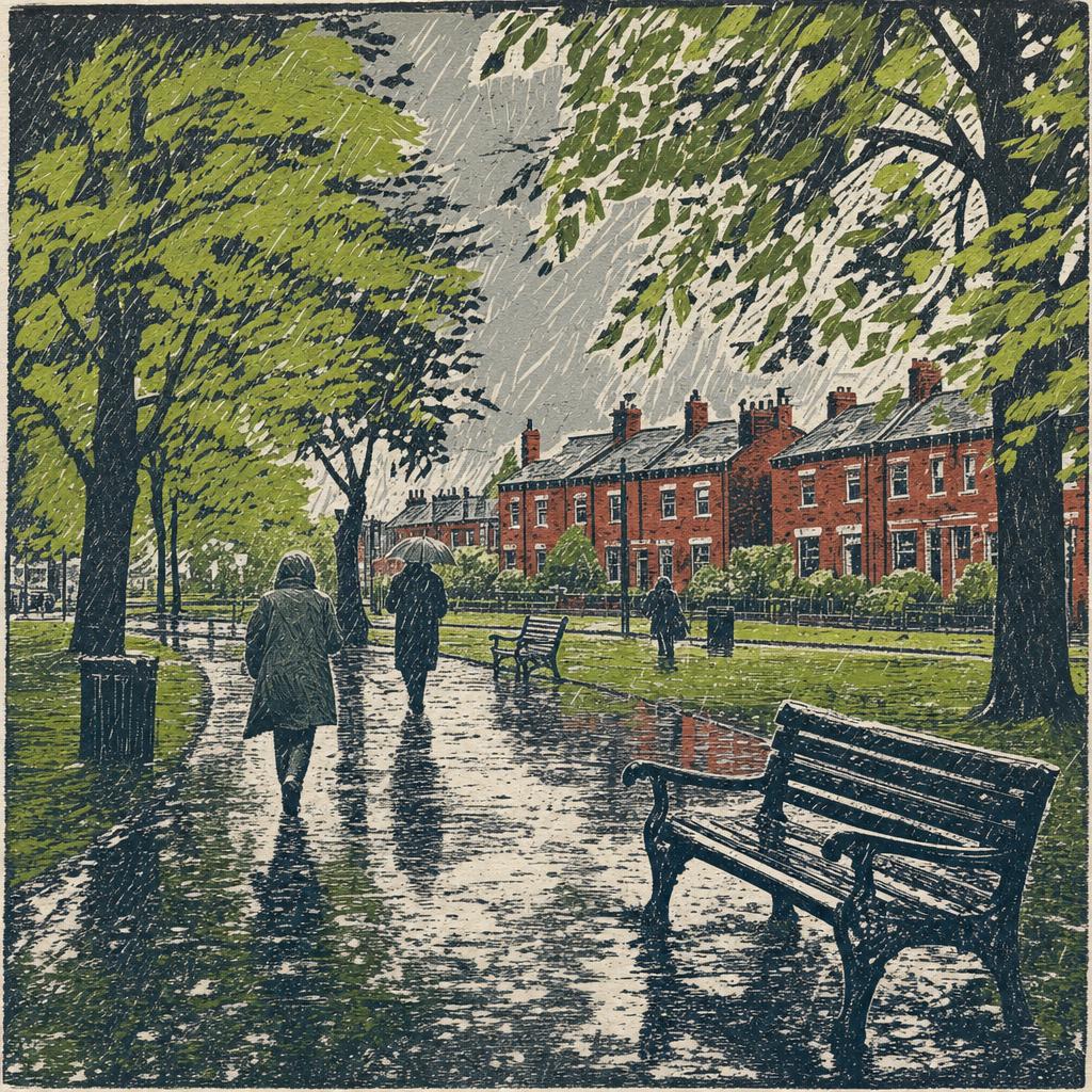 Thursday 11th June

Good morning. This Thursday, 11 June 2026, is bringing a rather cool and unsettled summer feel for many parts of the UK, with temperatures generally held back in the mid-teens and a brisk breeze adding to the fresh feel.

Across northern England, the day starts damp in places, especially towards the north-west, where rain is likely through the morning rush hour. That could mean some spray on the roads and slower journeys for commuters. Further north-east, it looks a little less wet overall, with lighter, patchier rain or drizzle at times and a few brighter breaks possible.

The Midlands is in line for one of the wetter spells today, with rain developing through the morning and turning quite persistent for a time. It may be heavy enough to disrupt outdoor plans, so waterproofs will be useful if you’re out and about. Conditions should feel rather grey and cool beneath the cloud, with highs only around 16 or 17°C.

Winds will be noticeable across western and northern areas, particularly near coasts and over higher ground, though not especially disruptive. Still, it will be enough to make it feel cooler than the thermometer suggests.

Elsewhere across the UK, expect a mixed picture: cloud, outbreaks of rain or drizzle, and only limited sunshine. The best of any brightness is likely to be fleeting, with the overall theme more early-summer unsettled than warm and settled.

So, a day to keep the umbrella handy, allow a little extra time on the roads, and perhaps save the picnic plans for a brighter window.